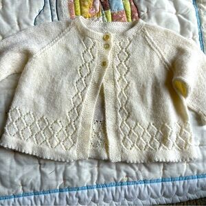 Handmade Knitted Vintage Sweater